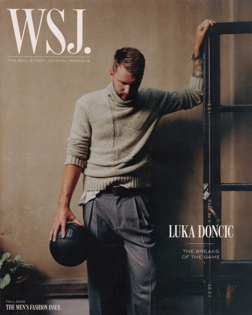 Luka Doncic for WSJ Magazine